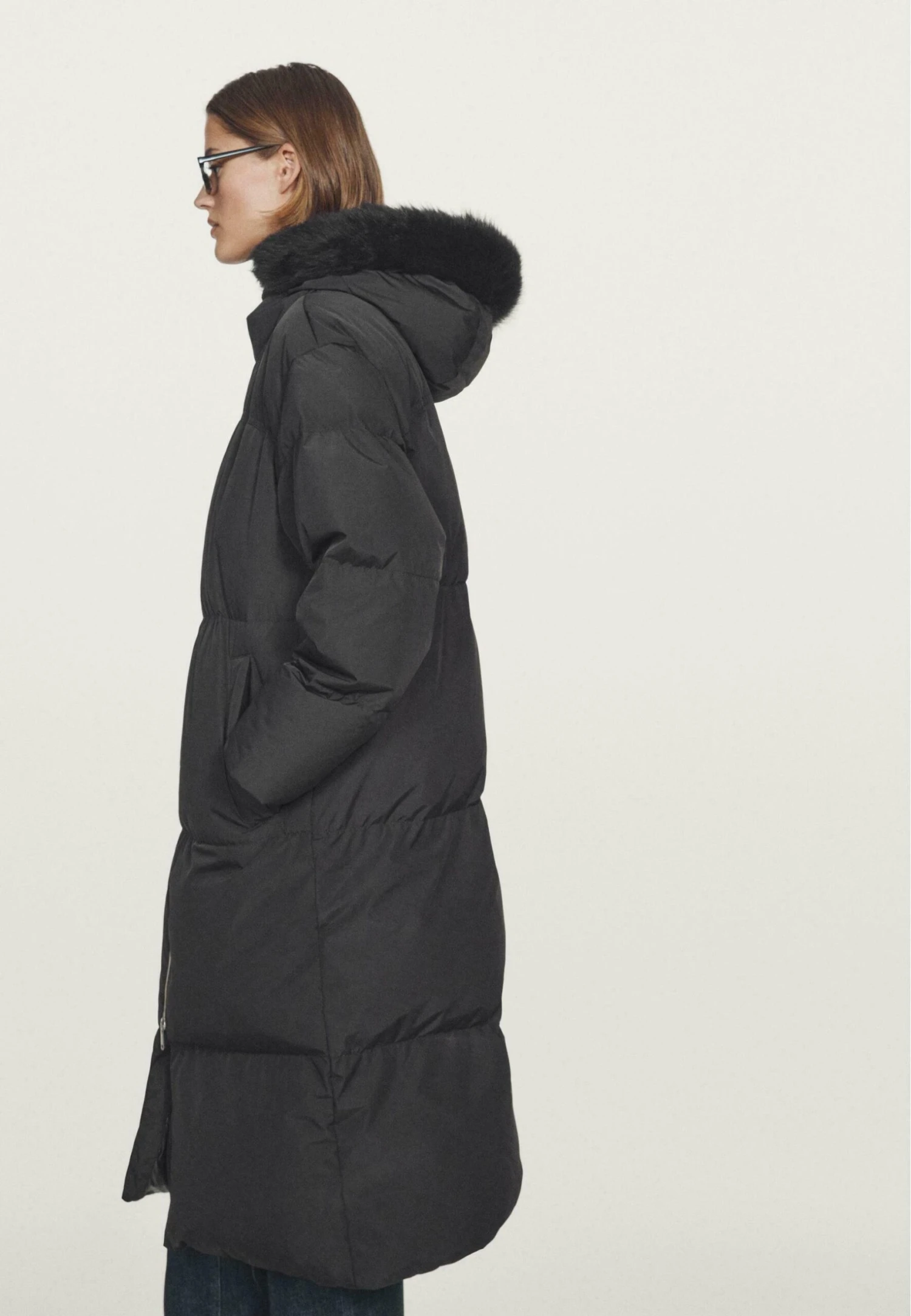 Massimo Dutti WATER-REPELLENT PUFFER - Down Coat - Black 4 Massimo Dutti WATER-REPELLENT PUFFER - Down Coat - Black - Image 2