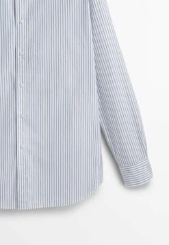 Massimo Dutti Fit Striped- Shirt - Light Blue 19 Massimo Dutti Fit Striped- Shirt - Light Blue -Massimo Dutti Shop 004f1f7ab9ac450a9835cc38455b0329