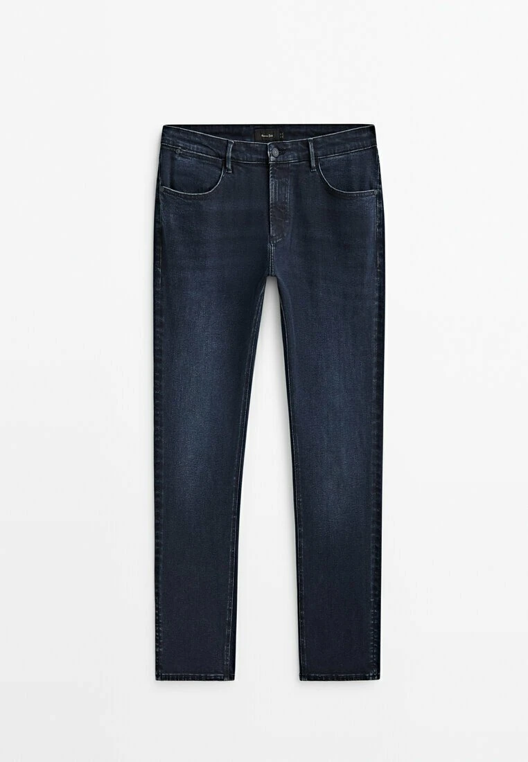Massimo Dutti Straight Leg Jeans - Blue 13 Massimo Dutti Straight Leg Jeans - Blue - Image 11