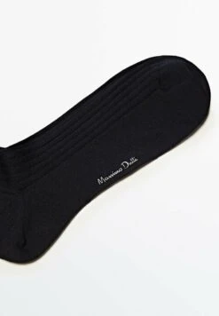 Massimo Dutti Plain Scottish - Socks - Dark Blue -Massimo Dutti Shop 00a05021115a4627b71cabe31f254754