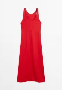 Massimo Dutti ROUND NECK MIDI - Day Dress - Red 17 Massimo Dutti ROUND NECK MIDI - Day Dress - Red -Massimo Dutti Shop 00a7b721b7844f2d84e5f2c35c8ebcbc