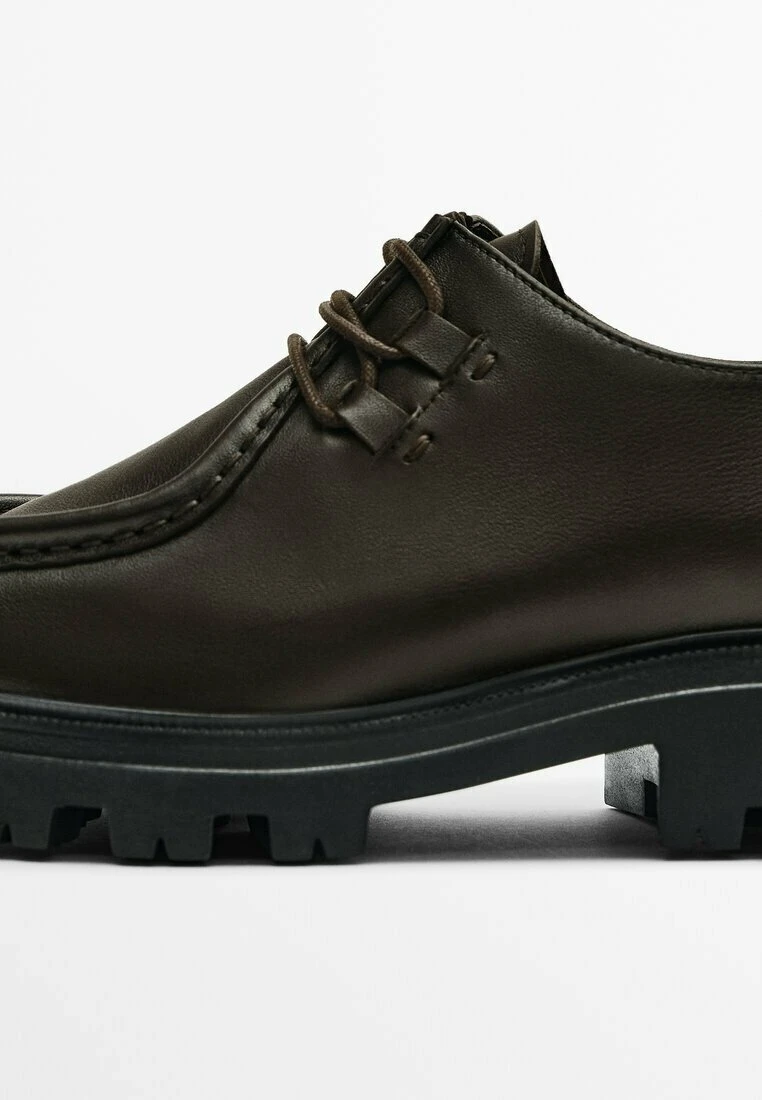 Massimo Dutti Moc Toe- Lace-Ups - Brown 7 Massimo Dutti Moc Toe- Lace-Ups - Brown - Image 5