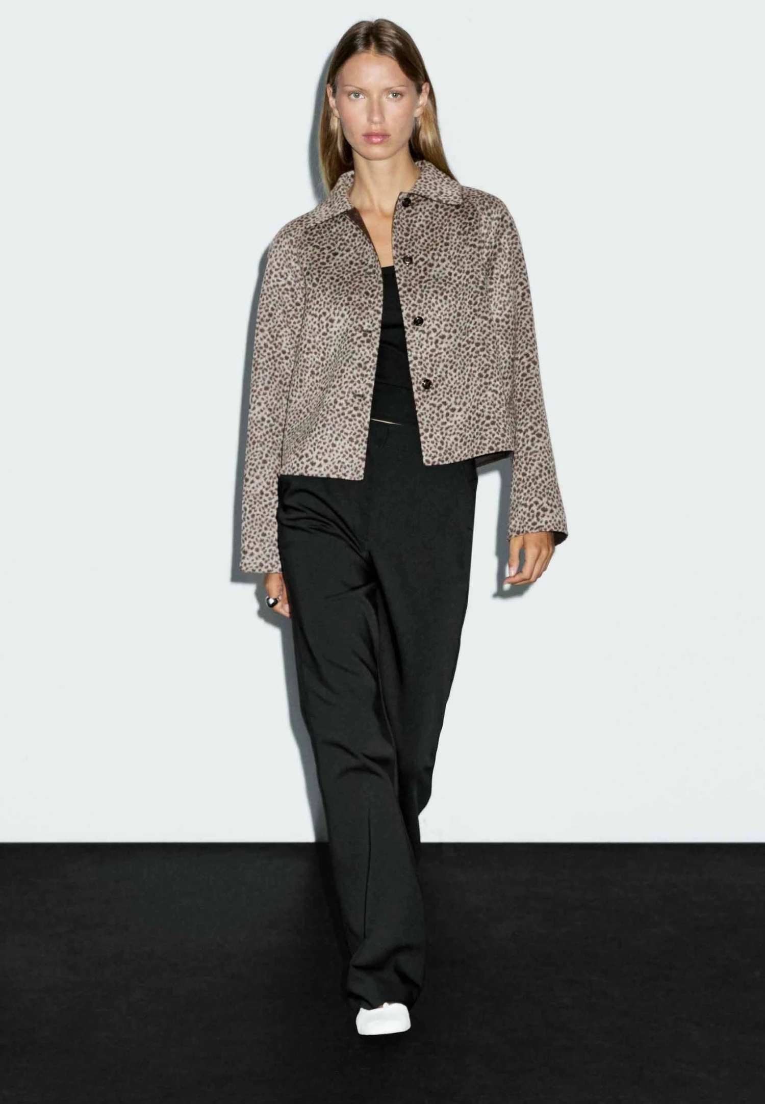 Massimo Dutti SHORT - Short Coat - Brown 6 Massimo Dutti SHORT - Short Coat - Brown - Image 4