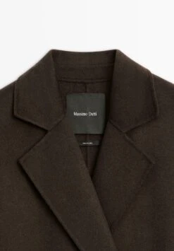 Massimo Dutti LONG DOUBLE-BREASTED - Classic Coat - Brown -Massimo Dutti Shop 0115e53c95774085a29c7710de98896c