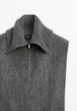 Massimo Dutti LONG ZIPPED - Cape - Grey 20 Massimo Dutti LONG ZIPPED - Cape - Grey -Massimo Dutti Shop 019c16ed108b4de498f5aeeb63d2fa67