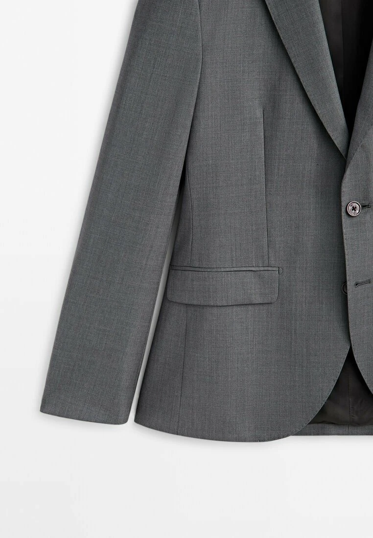 Massimo Dutti Fil-À-Fil - Blazer Jacket 12 Massimo Dutti Fil-À-Fil - Blazer Jacket - Image 10