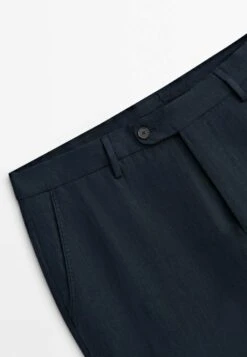 Massimo Dutti Suit Trousers - Dark Blue -Massimo Dutti Shop 02a2ff9c9ada4e75a14e76591aaba698