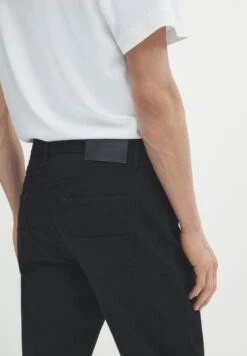 Massimo Dutti Tapered - Slim Fit Jeans - Black -Massimo Dutti Shop 02d00e4c2beb42cc9629ce534b8f926c