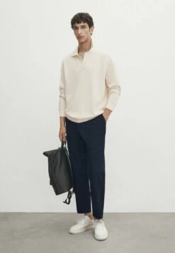 Massimo Dutti Textured - Jumper - Beige -Massimo Dutti Shop 02ef801e419444bdbd7cb053579cb78c