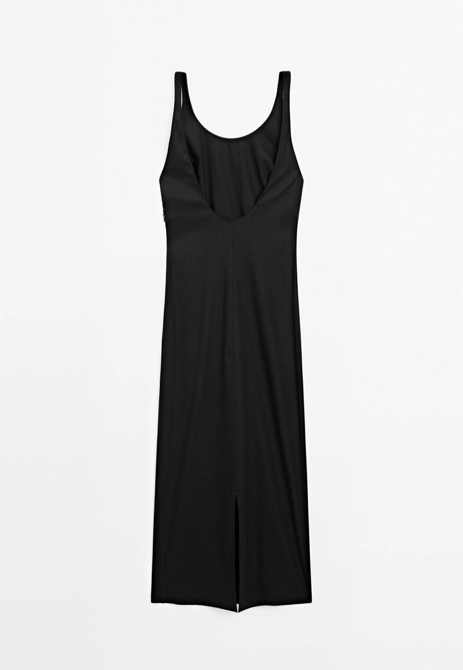 Massimo Dutti MIDI WITH LOW-CUT BACK - Cocktail Dress / Party Dress - Black 9 Massimo Dutti MIDI WITH LOW-CUT BACK - Cocktail Dress / Party Dress - Black - Image 7