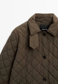 Massimo Dutti LONG LIGHTWEIGHT - Winter Coat - Khaki 20 Massimo Dutti LONG LIGHTWEIGHT - Winter Coat - Khaki -Massimo Dutti Shop 039bfd0c524545dc88a1ba097b228b6a