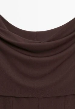 Massimo Dutti LONG STRAPLESS - Shift Dress - Dark Brown -Massimo Dutti Shop 03a498584b64430c83b945ff9f5f467f