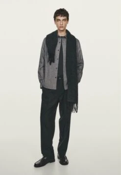 Massimo Dutti REGULAR FIT OXFORD - Shirt - Grey -Massimo Dutti Shop 03b10dcf2d0c46bfb3d05eb508397d66