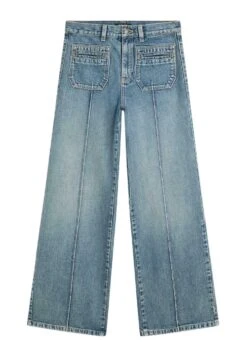 Massimo Dutti MID-RISE WIDE-LEG - Wide Leg - Dark Blue -Massimo Dutti Shop 041f45aa6a8a469f875bdb6fffdd8c06 1