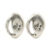 Massimo Dutti DILUTED - Earrings - Silver-coloured