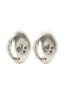 Massimo Dutti DILUTED - Earrings - Silver-coloured