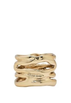 Massimo Dutti IRREGULAR - Bracelet - Gold-coloured