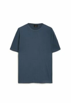 Massimo Dutti Short Sleeve - Basic T-Shirt - Mottled Dark Blue 14 Massimo Dutti Short Sleeve - Basic T-Shirt - Mottled Dark Blue -Massimo Dutti Shop 04ae670731464f14a3c4cda187343208