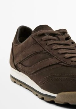 Massimo Dutti Trainers - Dark Brown -Massimo Dutti Shop 04c1ef0eab1f4866823321ac7d848113