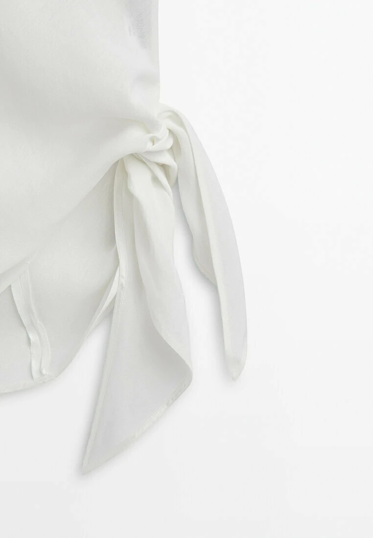 Massimo Dutti With Chest Detail Limited Edition - Blouse - White 11 Massimo Dutti With Chest Detail Limited Edition - Blouse - White - Image 9