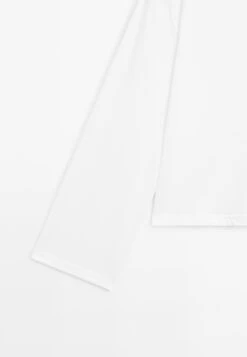 Massimo Dutti OVERSIZE LONG SLEEVE WITH POCKET DETAILS - Long Sleeved Top - White -Massimo Dutti Shop 04f2314b1d4944e18b5f9b84899e0ba3