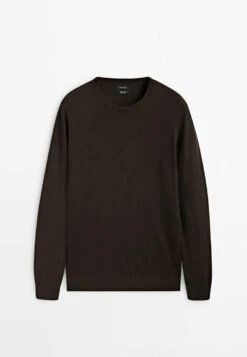 Massimo Dutti Crew Neck - Sweatshirt - Brown 21 Massimo Dutti Crew Neck - Sweatshirt - Brown -Massimo Dutti Shop 04f83313c54f42b5ba00e9a0b0d84b58
