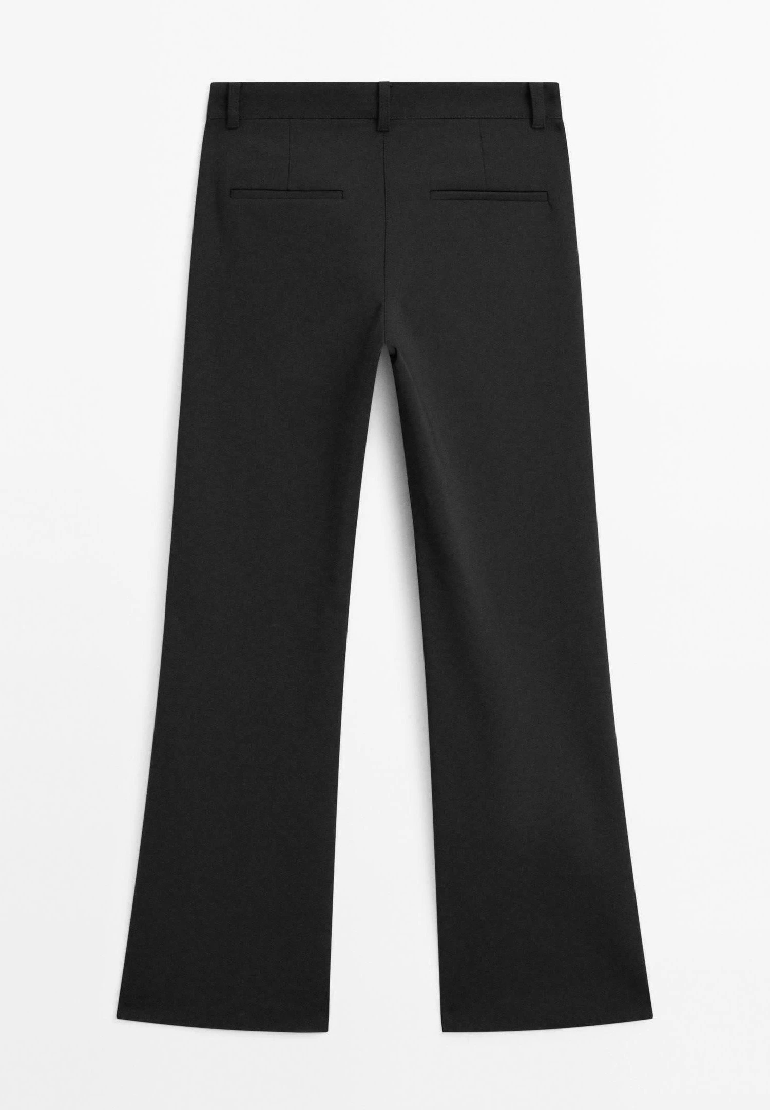 Massimo Dutti FLARED STRETCH - Relaxed Fit Jeans - Black 9 Massimo Dutti FLARED STRETCH - Relaxed Fit Jeans - Black - Image 7