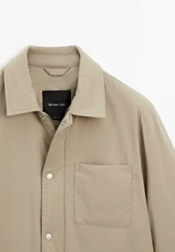 Massimo Dutti WATER-REPELLENT TECHNICAL - Light Jacket - Light Brown 18 Massimo Dutti WATER-REPELLENT TECHNICAL - Light Jacket - Light Brown -Massimo Dutti Shop 05af95762fa143ba8701c02d81c3702c