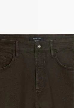 Massimo Dutti Jeans Tapered Fit - Dark Brown -Massimo Dutti Shop 05b3b1616ff8431990e0ee28d8ae28d2