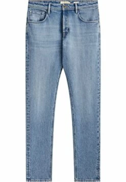 Massimo Dutti Bleached- Straight Leg Jeans - Blue -Massimo Dutti Shop 0625ee2e8d5342fc84d7cbaa912e64a1