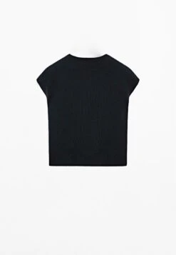 Massimo Dutti V-NECK WITH GOLDEN BUTTONS - Waistcoat - Dark Blue 19 Massimo Dutti V-NECK WITH GOLDEN BUTTONS - Waistcoat - Dark Blue -Massimo Dutti Shop 065e38b2b8b944619b088241c9efd8c8