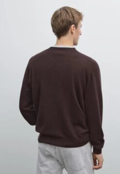 Massimo Dutti CASHMERE CREW NECK WITH LONG SLEEVES - Jumper - Lilac -Massimo Dutti Shop 06934056379147a78a5ef10753682ef4