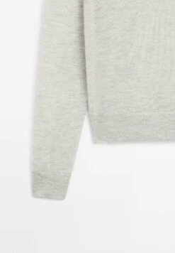 Massimo Dutti FINE SEMI-SHEER WITH V-NECK - Jumper - Grey 20 Massimo Dutti FINE SEMI-SHEER WITH V-NECK - Jumper - Grey -Massimo Dutti Shop 06ead20b8bb542d1ba814624bf458a78