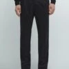 Massimo Dutti FLANNEL WITH DARTS - Suit Trousers - Black -Massimo Dutti Shop 0704a65695e6466db5b72b89dd2a8e59