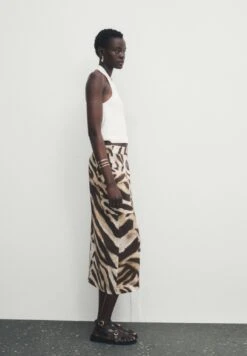 Massimo Dutti Midi With Animal Print - Wrap Skirt - Brown 14 Massimo Dutti Midi With Animal Print - Wrap Skirt - Brown -Massimo Dutti Shop 070ee23ea1854e319e1e9c87cec7aaf8