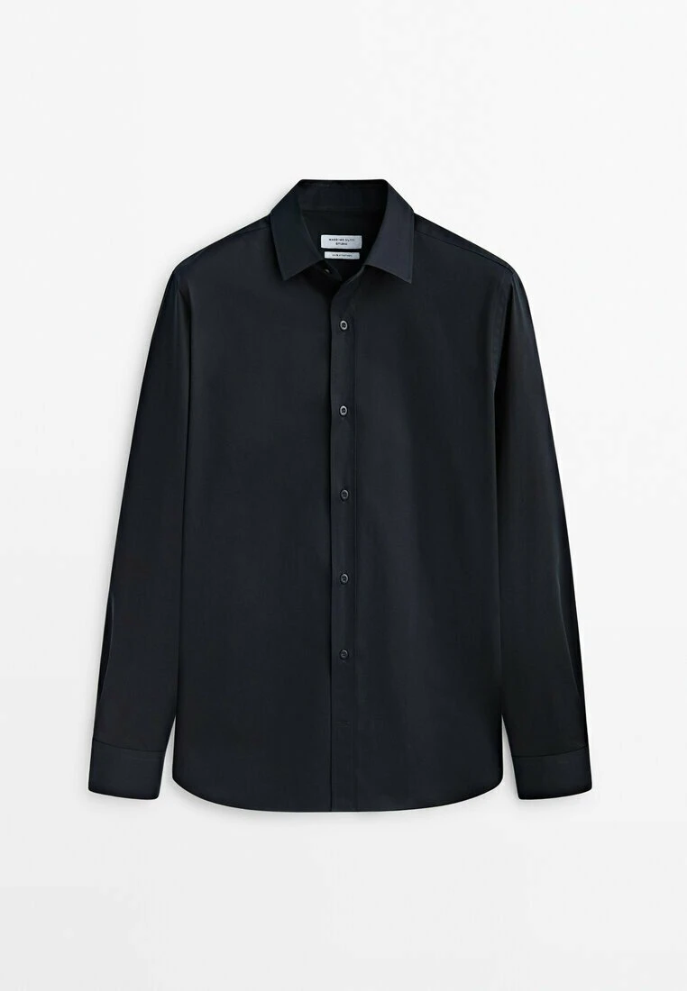 Massimo Dutti Studio-Fit - Shirt - Blue/Black Denim 10 Massimo Dutti Studio-Fit - Shirt - Blue/Black Denim - Image 8
