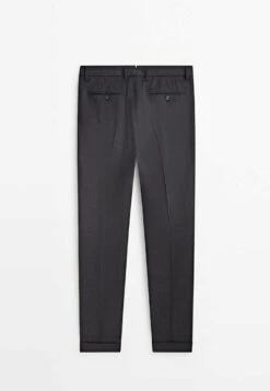 Massimo Dutti Check Super - Chinos - Grey -Massimo Dutti Shop 078a57064af84275b6b077c29eb44779