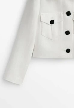 Massimo Dutti Studio - Jacquard Short Jacket - Summer Jacket -Massimo Dutti Shop 07ad680f54c04ed292e2fa67cfff59d3