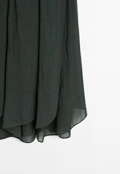Massimo Dutti LONG FLOWING WITH RUFFLES - Maxi Skirt - Green -Massimo Dutti Shop 07e599a336d043569ceb2c5b8bfad389