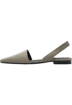 Massimo Dutti Split - Slingback Ballet Pumps