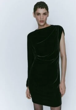 Massimo Dutti With Asymmetric Sleeves - Day Dress
