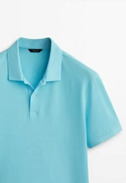 Massimo Dutti Polo Shirt - Turquoise -Massimo Dutti Shop 081cf219993b4c05bed40190d47707e3