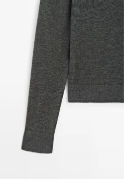 Massimo Dutti Jumper - Dark Grey -Massimo Dutti Shop 0883d4a75adc47a78bb76178fda16274