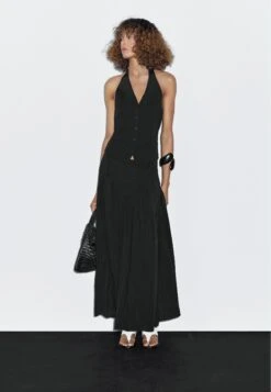 Massimo Dutti LOW-CUT BACK WITH BUTTONS - Waistcoat - Black 14 Massimo Dutti LOW-CUT BACK WITH BUTTONS - Waistcoat - Black -Massimo Dutti Shop 08fddeaffa974608bfe242426afa5e04