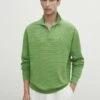 Massimo Dutti Textured - Jumper - Green 1 Massimo Dutti Textured - Jumper - Green -Massimo Dutti Shop 092da450ee1e458e9ffe624acb849b5b