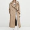 Massimo Dutti Volume With Belt- Trenchcoat - Beige -Massimo Dutti Shop 094a3d5c35824fd2a0188c7604ee06f0