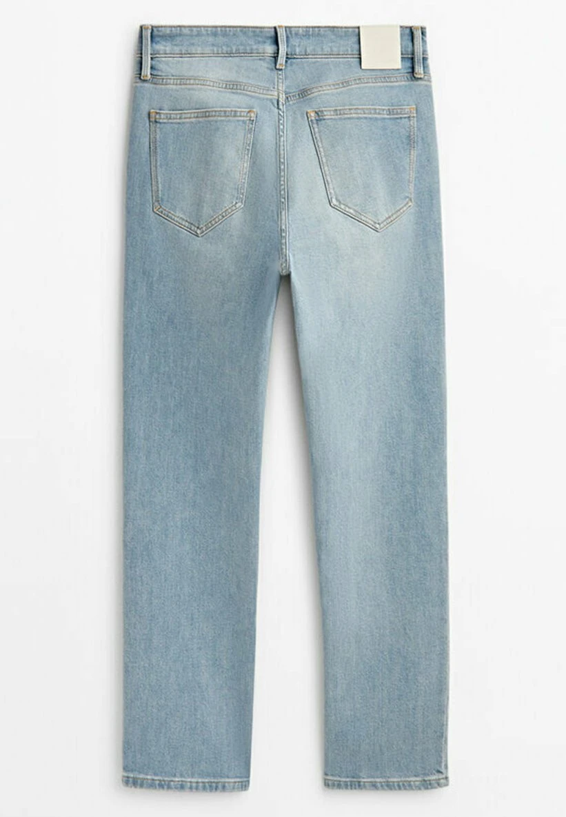 Massimo Dutti Cropped-Fit- Slim Fit Jeans - Blue/Grey 8 Massimo Dutti Cropped-Fit- Slim Fit Jeans - Blue/Grey - Image 6