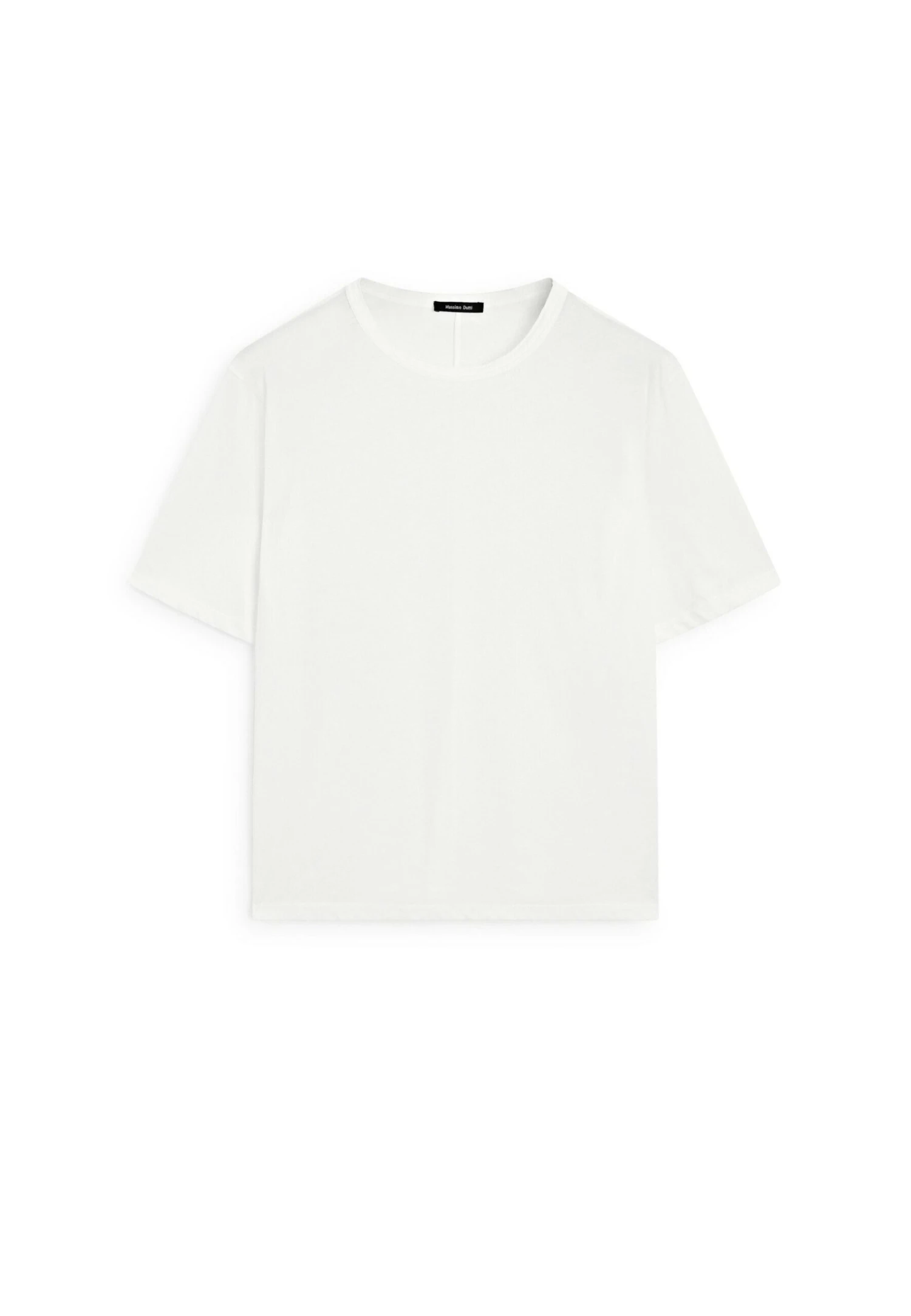 Massimo Dutti BOXY FIT SHORT SLEEVE - Basic T-shirt - Light Blue 12 Massimo Dutti BOXY FIT SHORT SLEEVE - Basic T-shirt - Light Blue - Image 10