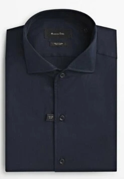 Massimo Dutti Textured - Formal Shirt - Blue Black Denim -Massimo Dutti Shop 09df788c61a1460f9ae8e7e6d2d47f53