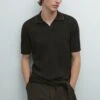 Massimo Dutti RIBBED - Polo Shirt - Black 1 Massimo Dutti RIBBED - Polo Shirt - Black -Massimo Dutti Shop 09f22cf0d1e3439294d8bfbef04466da